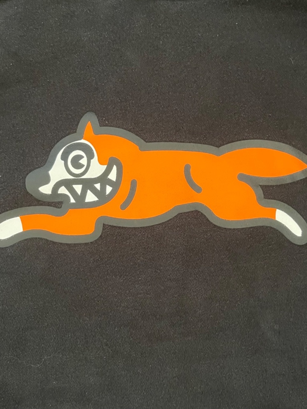 ICECREAM Running Dog Graphic Japanese Sleeve Print Hoodie - Picture 4 of 9